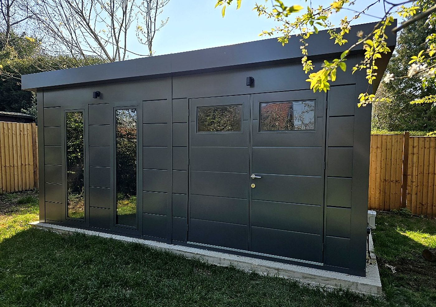 Garden room installed by Hutton Garden Rooms